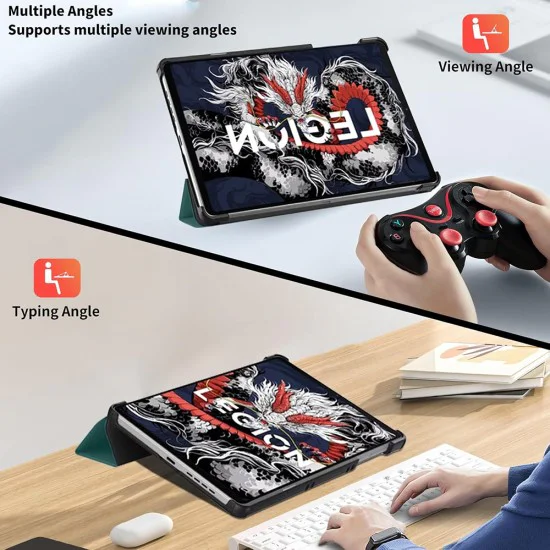 Калъф за таблет Lenovo Legion Tab Gen 3 - Techsuit FoldPro - Unicorn