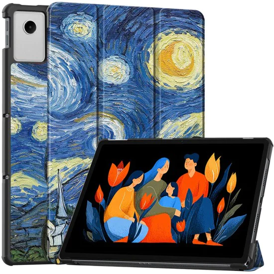 Калъф за таблет Lenovo Idea Tab Plus 12.1 - Techsuit FoldPro - Starry Night
