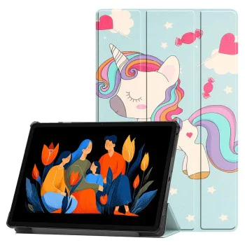 Калъф за таблет Lenovo Idea Tab Plus 12.1 - Techsuit FoldPro - Unicorn