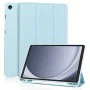 Калъф за таблет Samsung Galaxy Tab A11 / A9 - Techsuit Flex Trifold с държач за писалка - Небесносин