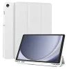 Калъф за таблет Samsung Galaxy Tab A11 / A9 - Techsuit Flex Trifold с държач за писалка - Сив