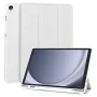 Калъф за таблет Samsung Galaxy Tab A11 / A9 - Techsuit Flex Trifold с държач за писалка - Сив