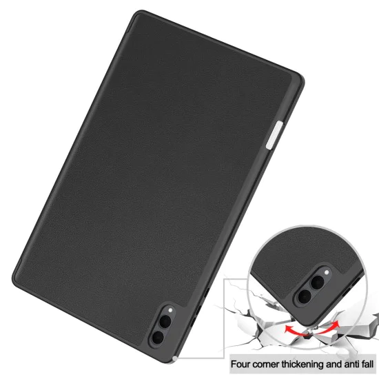 Калъф за таблет Samsung Galaxy Tab S11 Ultra - Techsuit Flex Trifold с държач за писалка - Черен