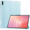 Калъф за таблет Samsung Galaxy Tab S11 Ultra - Techsuit Flex Trifold с държач за писалка - Небесносин
