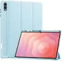 Калъф за таблет Samsung Galaxy Tab S11 Ultra - Techsuit Flex Trifold с държач за писалка - Небесносин
