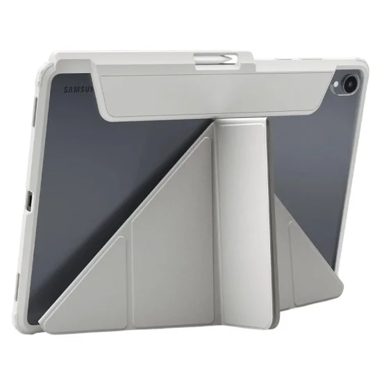 Калъф за таблет за Samsung Galaxy Tab S12 Plus Air Skin Pro (ACS11824) - Spigen - Сив