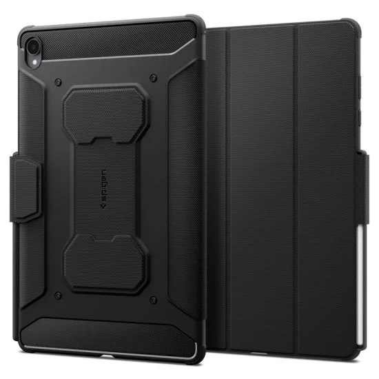 Калъф за таблет за Samsung Galaxy Tab S12 Plus Rugged Armor Pro (ACS11822) - Spigen - Черен