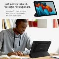 Калъф за таблет за Samsung Galaxy Tab S12 Plus Rugged Armor Pro (ACS11822) - Spigen - Черен