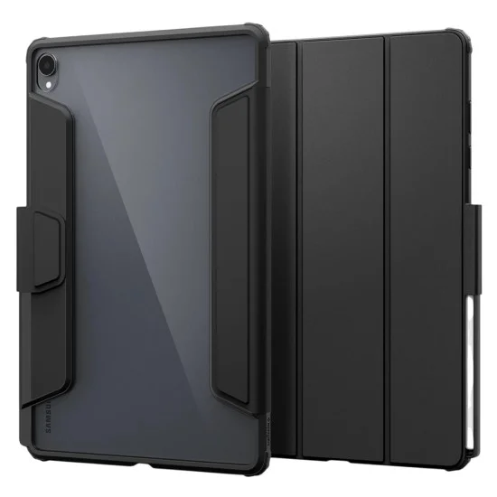 Калъф за таблет за Samsung Galaxy Tab S12 Plus Ultra Hybrid Pro (ACS11825) - Spigen - Черен