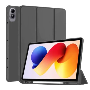 Калъф за таблет Xiaomi Redmi Pad 2 Pro - Techsuit Flex Trifold с държач за писалка - Черен