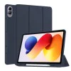 Калъф за таблет Xiaomi Redmi Pad 2 Pro - Techsuit Flex Trifold с държач за писалка - Тъмносин