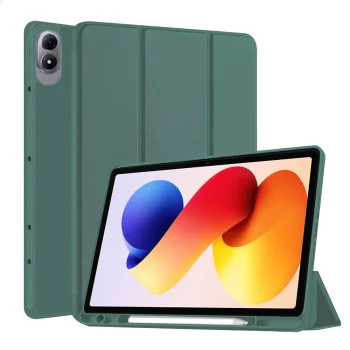 Калъф за таблет Xiaomi Redmi Pad 2 Pro - Techsuit Flex Trifold с държач за писалка - Зелен