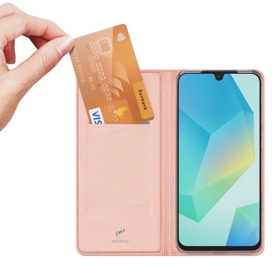 Калъф тефтер Dux Ducis Skin Pro - Samsung Galaxy A18 5G / A17 (4G/5G) / M17 / F17 - Черен