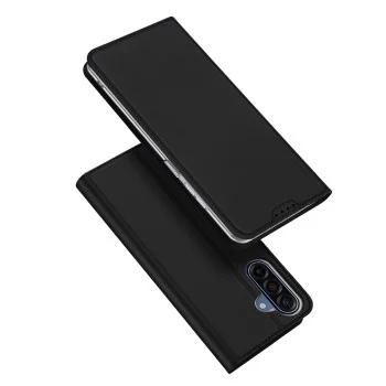 Калъф тефтер Dux Ducis Skin Pro - Samsung Galaxy A18 5G / A17 (4G/5G) / M17 / F17 - Черен