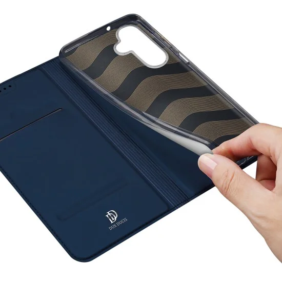 Калъф тефтер Dux Ducis Skin Pro - Samsung Galaxy A18 5G / A17 (4G/5G) / M17 / F17 - Черен