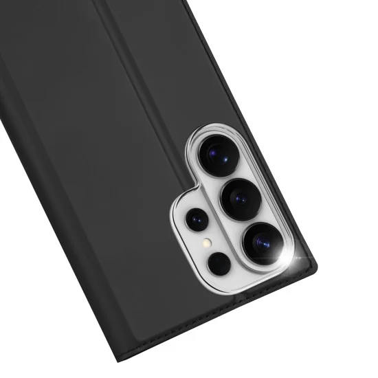 Калъф тефтер Dux Ducis Skin Pro - Samsung Galaxy S26 Ultra - Черен