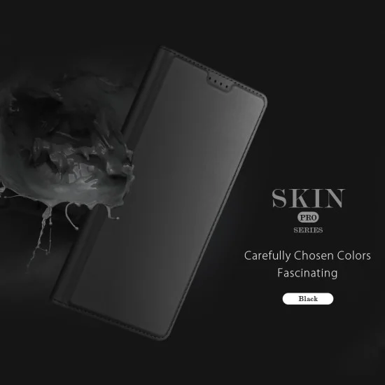 Калъф тефтер Dux Ducis Skin Pro - Xiaomi 17 - Черен