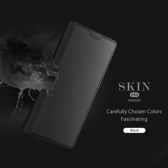 Калъф тефтер Dux Ducis Skin Pro - Xiaomi 17 Pro - Черен