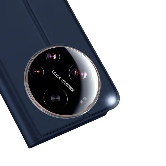 Калъф тефтер Dux Ducis Skin Pro - Xiaomi 17 Ultra - Черен