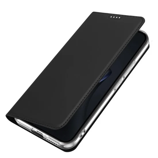 Калъф тефтер Dux Ducis Skin Pro - Xiaomi 17T - Черен
