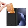 Калъф тефтер Dux Ducis Skin Pro - Xiaomi 17T Pro - Черен