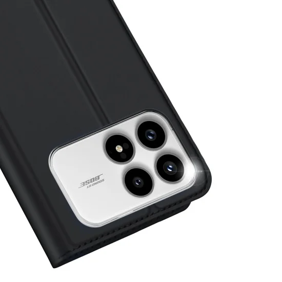 Калъф тефтер Dux Ducis Skin Pro - Xiaomi Poco F8 Pro - Черен