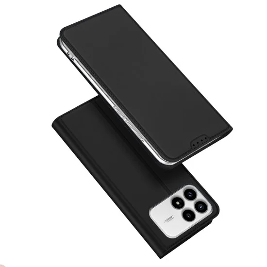 Калъф тефтер Dux Ducis Skin Pro - Xiaomi Poco F8 Pro - Черен