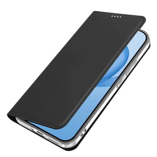 Калъф тефтер Dux Ducis Skin Pro - Xiaomi Poco F8 Pro - Черен