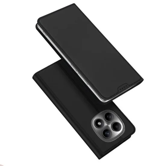 Калъф тефтер Dux Ducis Skin Pro - Xiaomi Redmi Note 15 (4G/5G) / Xiaomi Poco M8 5G - Черен