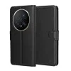 Калъф тефтер – Honor Magic8 Pro – Techsuit Leather Folio – Черен