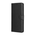 Калъф тефтер – Honor Magic8 Pro – Techsuit Leather Folio – Черен