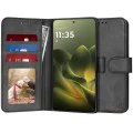 Калъф тефтер – Motorola Edge 70 – Techsuit Diary Book – Черен