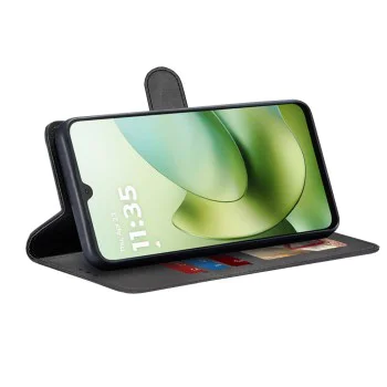 Калъф тефтер – Motorola Moto G06 – Techsuit Diary Book – Черен