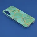 Калъф за телефон Husa за Samsung Galaxy A14 4G / A14 5G - Techsuit - Marble Series - Green Hex