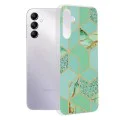 Калъф за телефон Husa за Samsung Galaxy A14 4G / A14 5G - Techsuit - Marble Series - Green Hex
