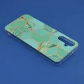 Калъф за телефон Husa за Samsung Galaxy A14 4G / A14 5G - Techsuit - Marble Series - Green Hex