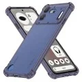 Калъф за телефон за Nothing Phone (4b) Shockproof Clear Silicone - Techsuit - Опушено черен