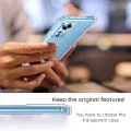 Калъф за телефон за Oppo Find X10 Shockproof Clear Silicone - Techsuit - Прозрачен