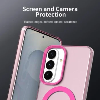 Калъф за телефон за Samsung Galaxy S26 FE CandyCase MagSafe - Techsuit - Розов
