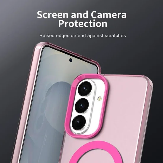 Калъф за телефон за Samsung Galaxy S26 FE CandyCase MagSafe - Techsuit - Розов