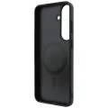 Калъф за телефон за Samsung Galaxy S26 FE Leather 4G Embossed Ring Classic Logo MagSafe (GUHMS26FEP4MSEGW) - Guess - Кафяв