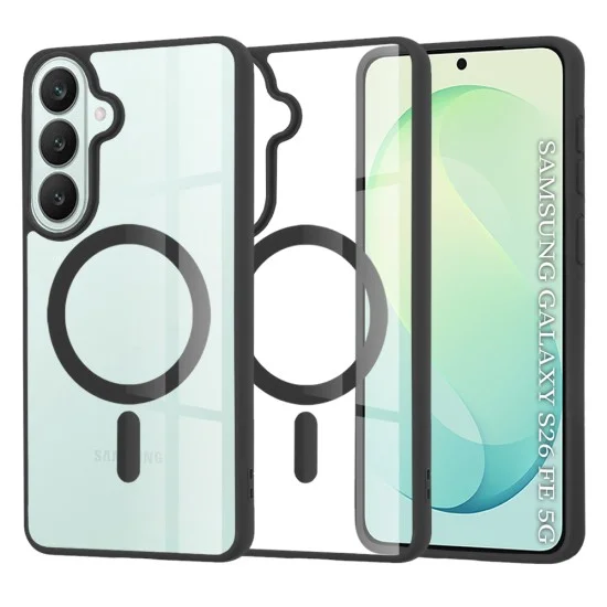 Калъф за телефон за Samsung Galaxy S26 FE MagSafe Pro - Techsuit - Черен