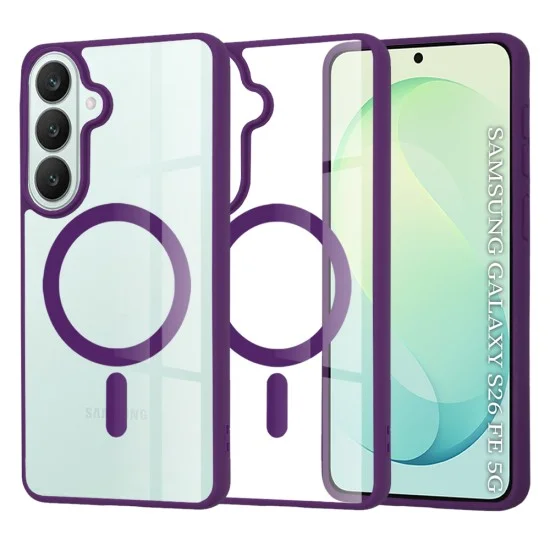 Калъф за телефон за Samsung Galaxy S26 FE MagSafe Pro - Techsuit - Лилав