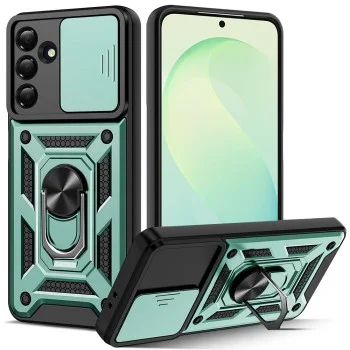 Калъф за телефон за Samsung Galaxy S26 FE / S25 FE CamShield Series - Techsuit - Зелен