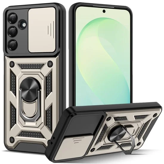 Калъф за телефон за Samsung Galaxy S26 FE / S25 FE CamShield Series - Techsuit - Златист