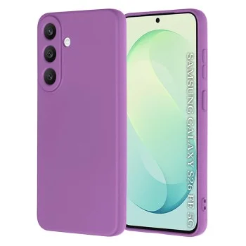 Калъф за телефон за Samsung Galaxy S26 FE / S25 FE SoftFlex - Techsuit - Лилав
