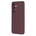 Калъф за телефон за Samsung Galaxy S26 FE / S25 FE SoftFlex - Techsuit - Сливовочервен