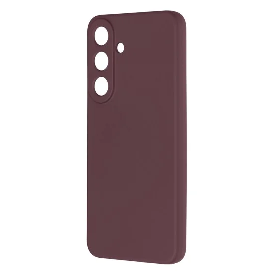 Калъф за телефон за Samsung Galaxy S26 FE / S25 FE SoftFlex - Techsuit - Сливовочервен