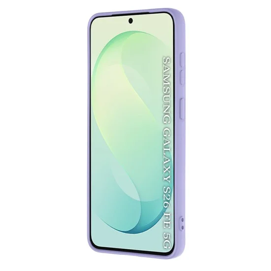 Калъф за телефон за Samsung Galaxy S26 FE / S25 FE SoftFlex - Techsuit - Светлолилав