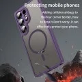 Калъф за телефон за Samsung Galaxy S26 Ultra HaloFrost II MagSafe с индивидуални отвори за камерите - Techsuit - Лилав